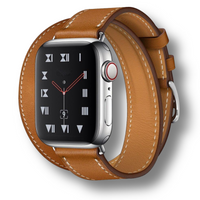 Thumbnail for Double Tour Leather Strap for Apple Watch - watchband.direct