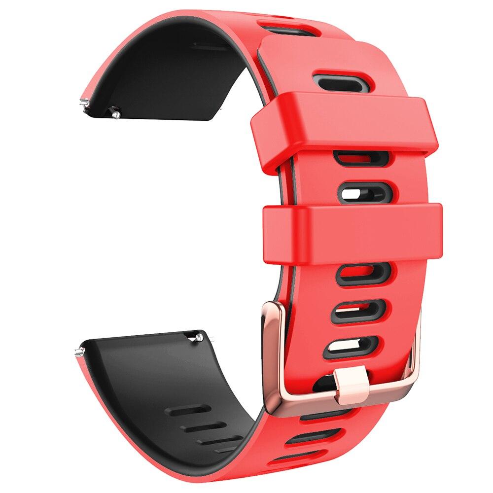 Dual Color Silicone Straps for Fitbit Versa / Versa 2 / Versa Lite - watchband.direct