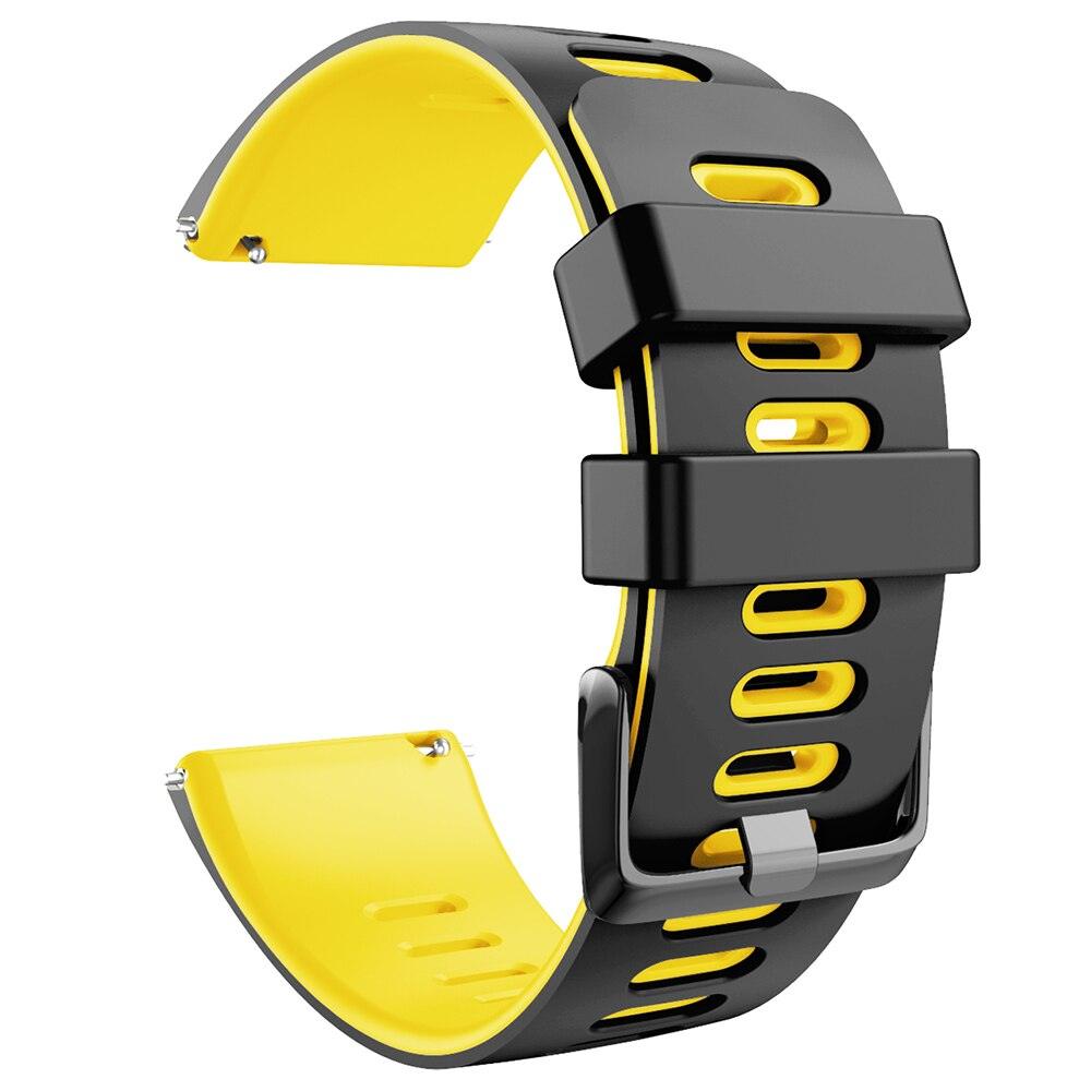 Dual Color Silicone Straps for Fitbit Versa / Versa 2 / Versa Lite - watchband.direct