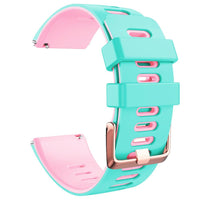 Thumbnail for Dual Color Silicone Straps for Fitbit Versa / Versa 2 / Versa Lite - watchband.direct