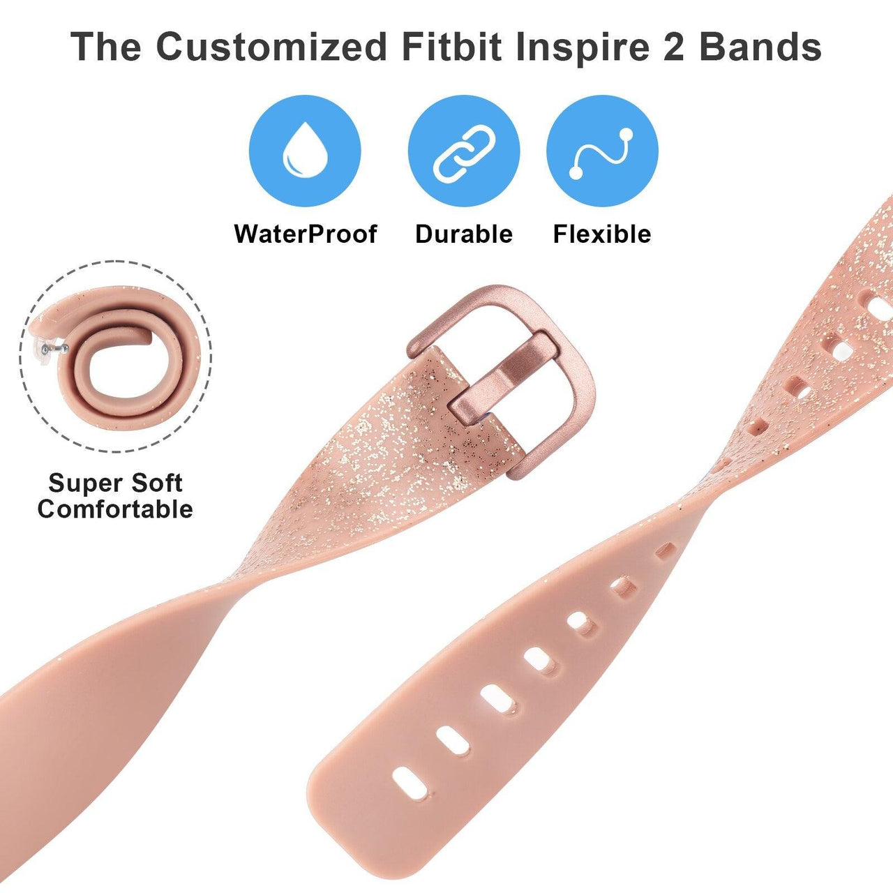 Fitbit Inspire 2 Sports Band - watchband.direct