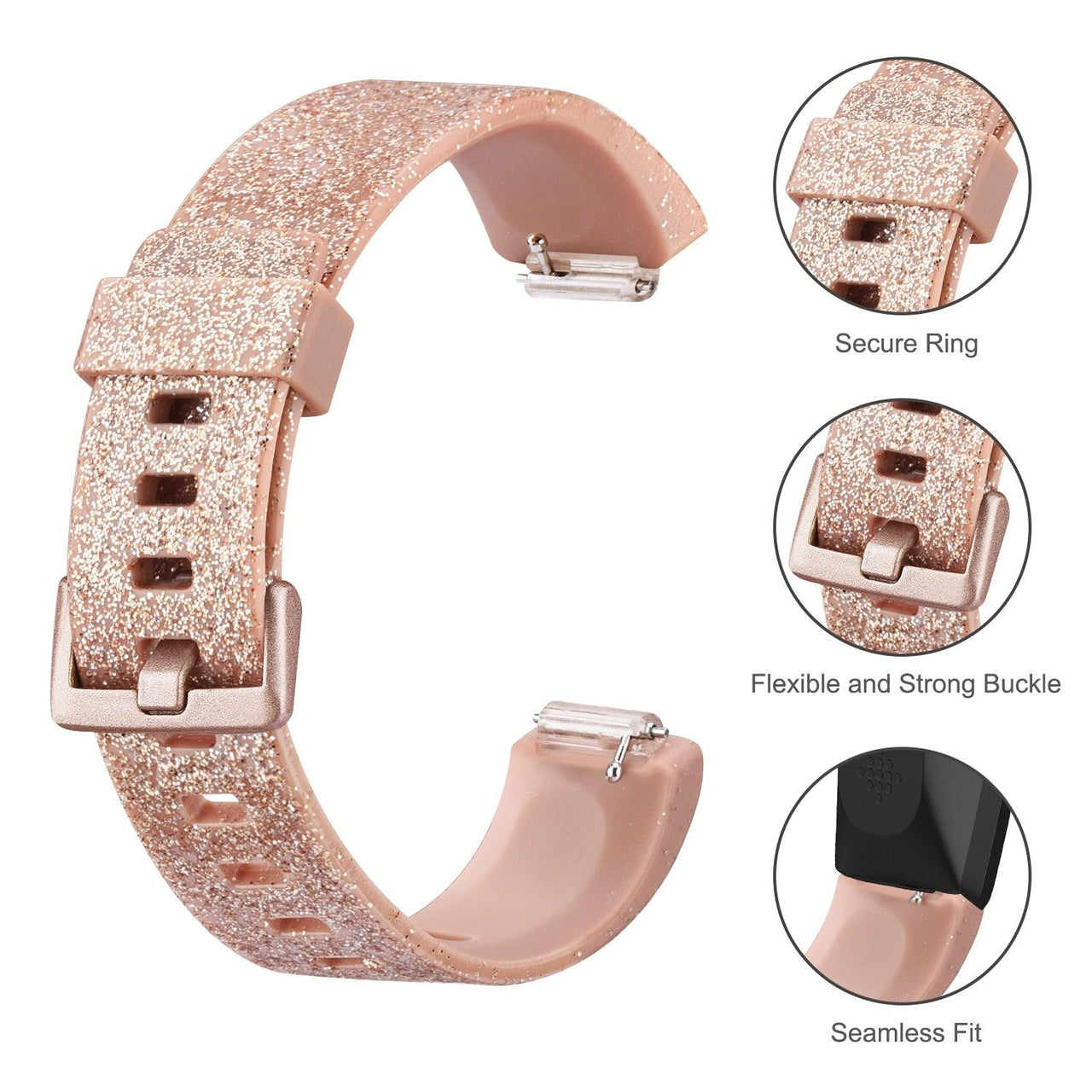 Fitbit Inspire Silicone Bracelet - watchband.direct