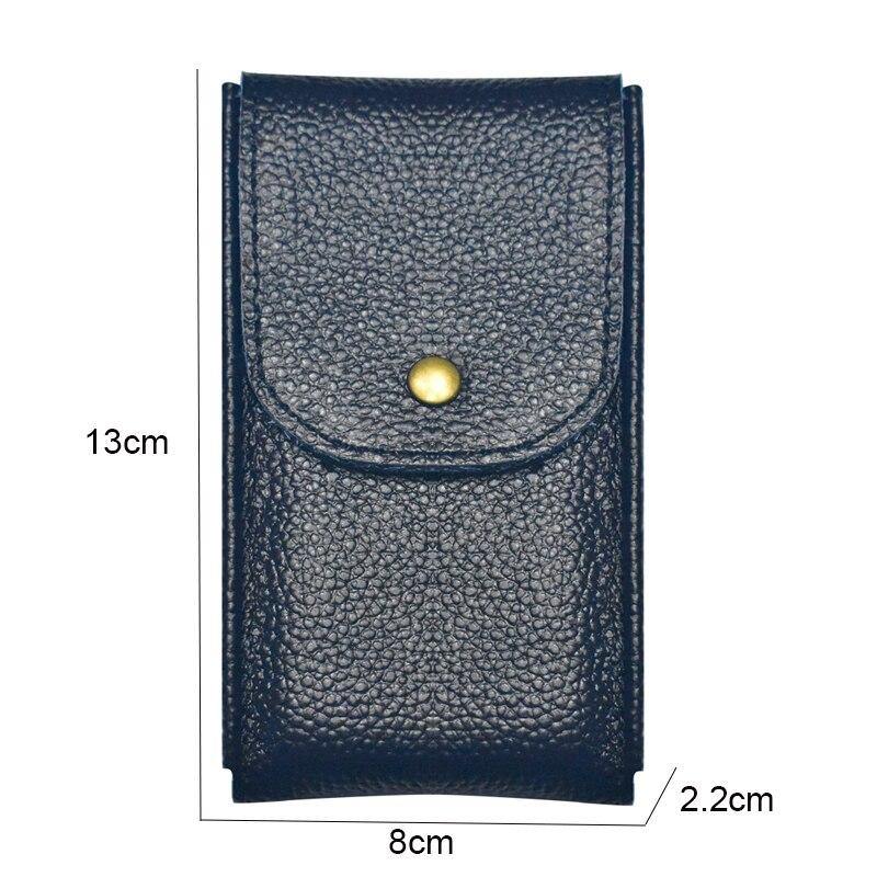 Genuine Leather Watch Case Lichee Pattern - watchband.direct