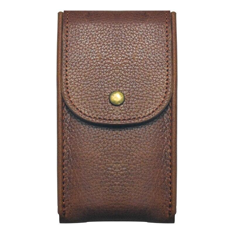 Genuine Leather Watch Case Lichee Pattern - watchband.direct