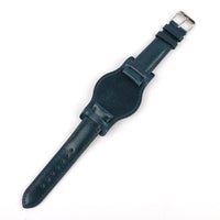 Thumbnail for Gloss Genuine Leather Bund Strap - watchband.direct