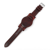 Thumbnail for Gloss Genuine Leather Bund Strap - watchband.direct