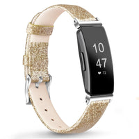 Thumbnail for Glowing Leather Strap for Fitbit Inspire - watchband.direct