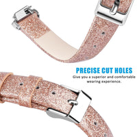 Thumbnail for Glowing Leather Strap for Fitbit Inspire - watchband.direct