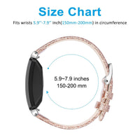 Thumbnail for Glowing Leather Strap for Fitbit Inspire - watchband.direct