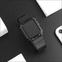 Thumbnail for Link Bracelet with Silicone Case for Apple Watch - watchband.direct