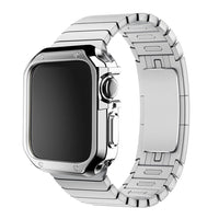 Thumbnail for Link Bracelet with Silicone Case for Apple Watch - watchband.direct