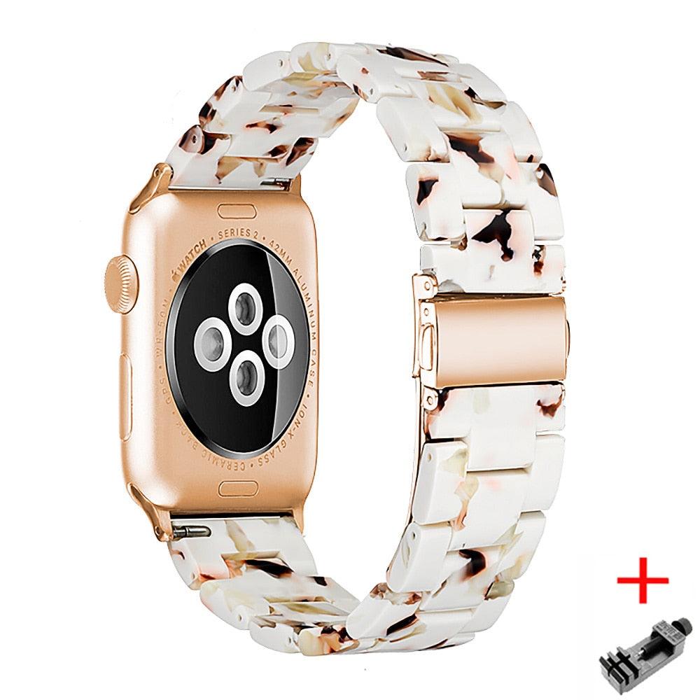 Luxe Resin Strap For Apple Watch - watchband.direct