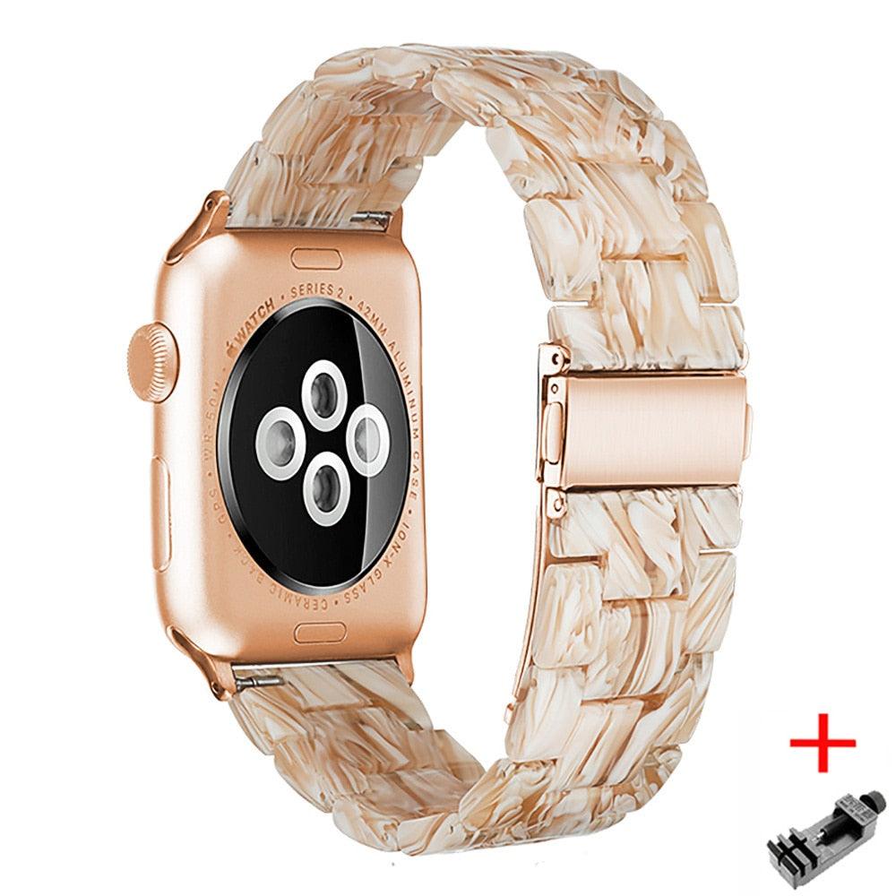 Luxe Resin Strap For Apple Watch - watchband.direct