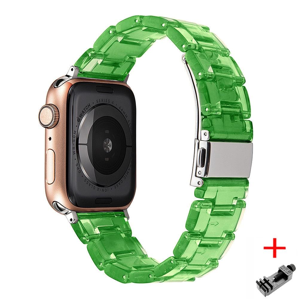 Luxe Resin Strap For Apple Watch - watchband.direct