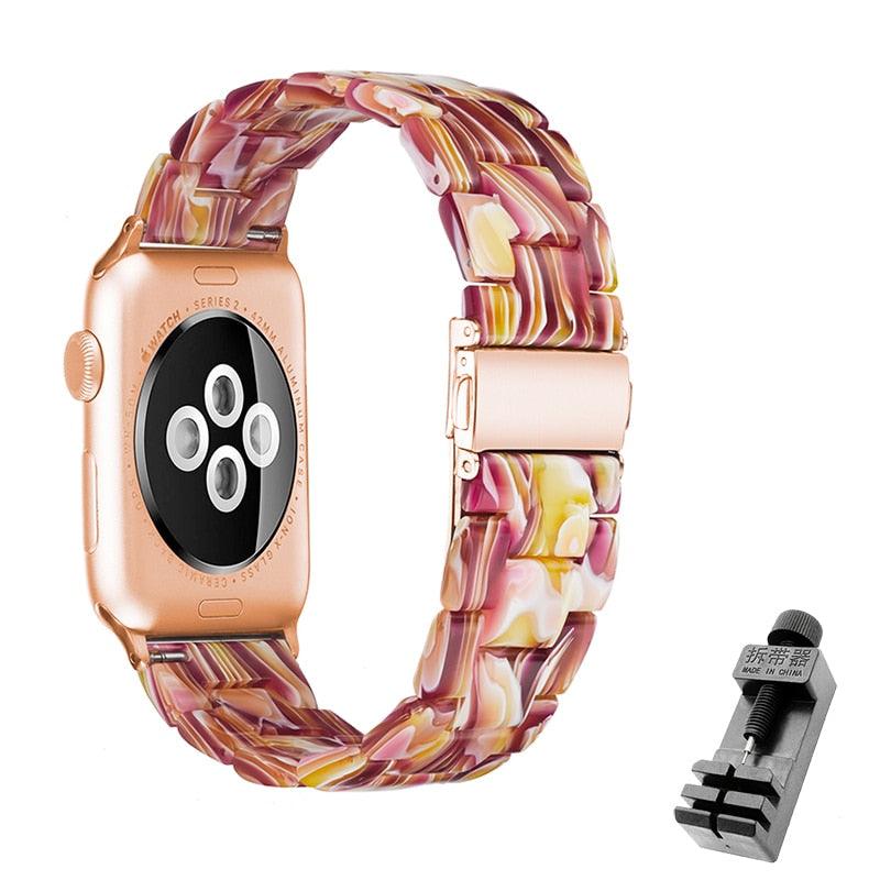 Luxe Resin Strap For Apple Watch - watchband.direct