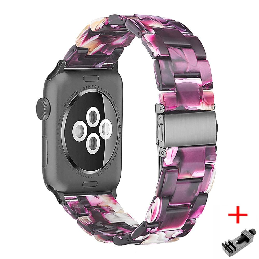 Luxe Resin Strap For Apple Watch - watchband.direct