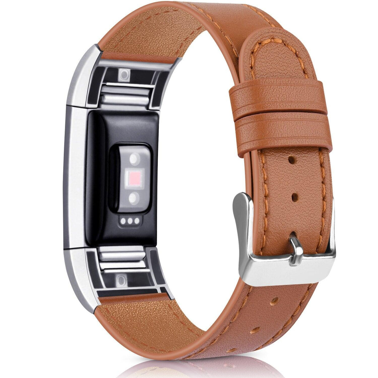 Luxury Leather Strap for Fitbit Charge 2 - watchband.direct