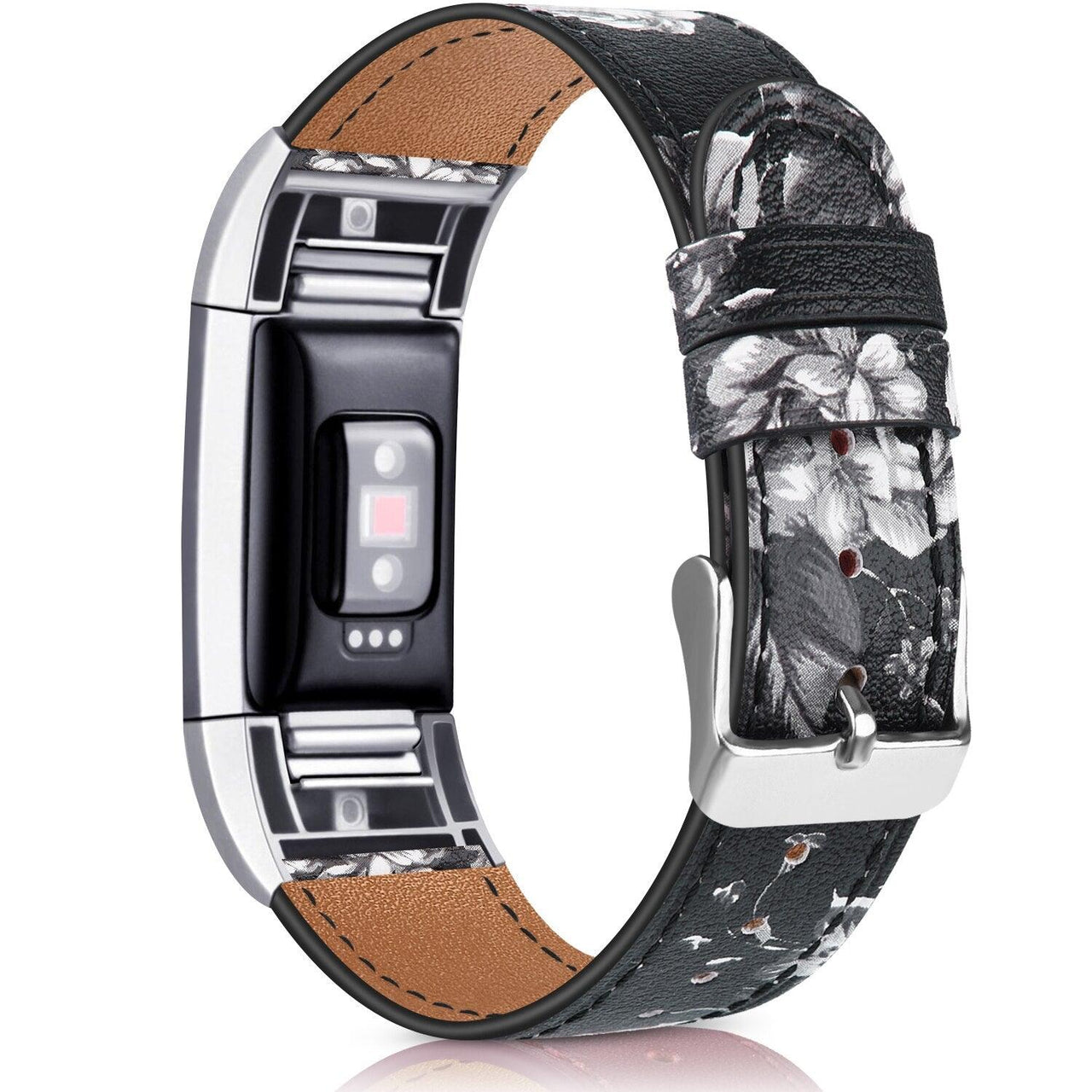Luxury Leather Strap for Fitbit Charge 2 - watchband.direct