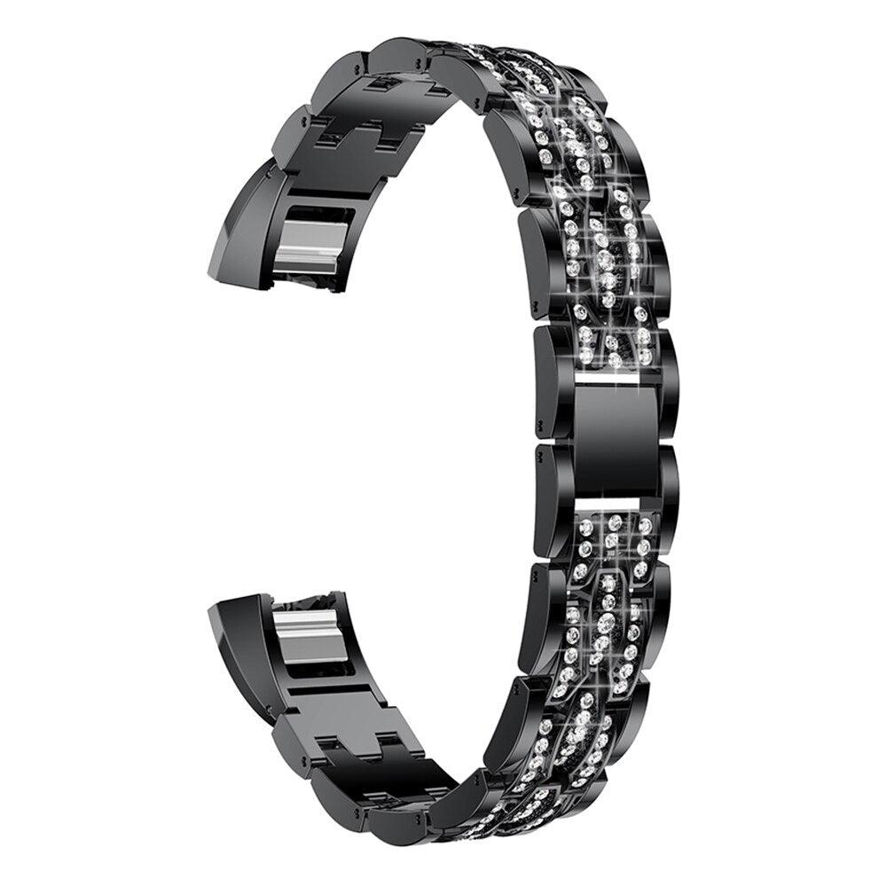 Metal Iced Strap for Fitbit Alta / HR - watchband.direct