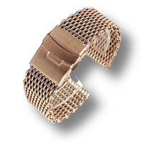 Thumbnail for Milanese Mesh Strap with Folding Buckle - watchband.direct