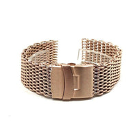 Thumbnail for Milanese Mesh Strap with Folding Buckle - watchband.direct