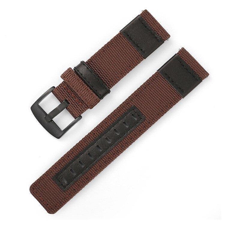 Nylon Leather Strap Sport Replacement Band - watchband.direct