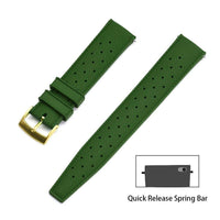 Thumbnail for Premium-Grade Tropic Rubber Watch Strap with Quick-Release - watchband.direct