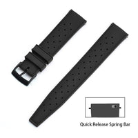 Thumbnail for Premium-Grade Tropic Rubber Watch Strap with Quick-Release - watchband.direct