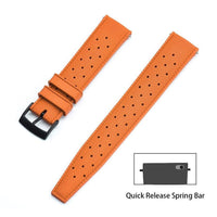 Thumbnail for Premium-Grade Tropic Rubber Watch Strap with Quick-Release - watchband.direct