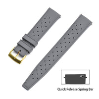 Thumbnail for Premium-Grade Tropic Rubber Watch Strap with Quick-Release - watchband.direct