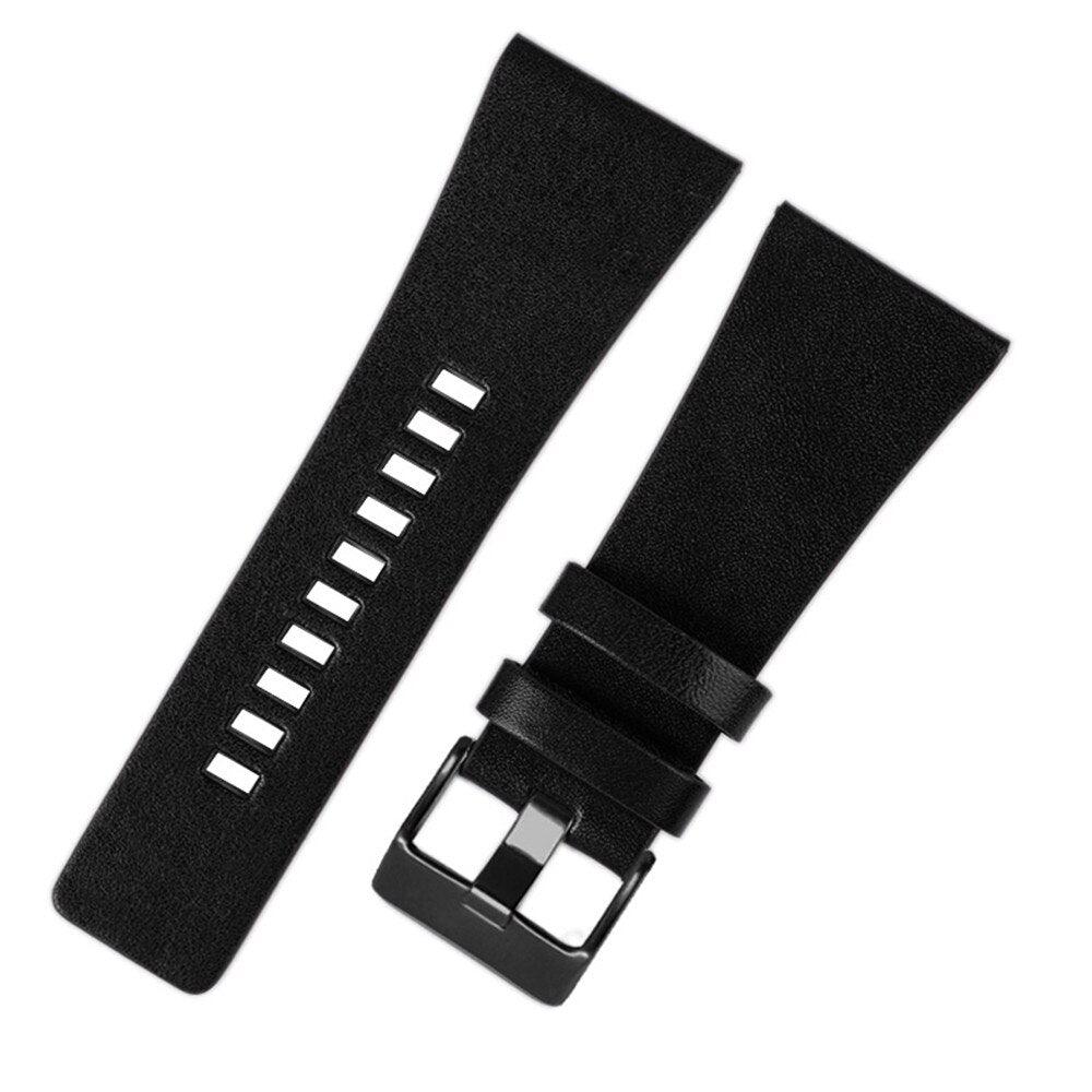 Retro Genuine Leather Wrist Band for Diesel - watchband.direct