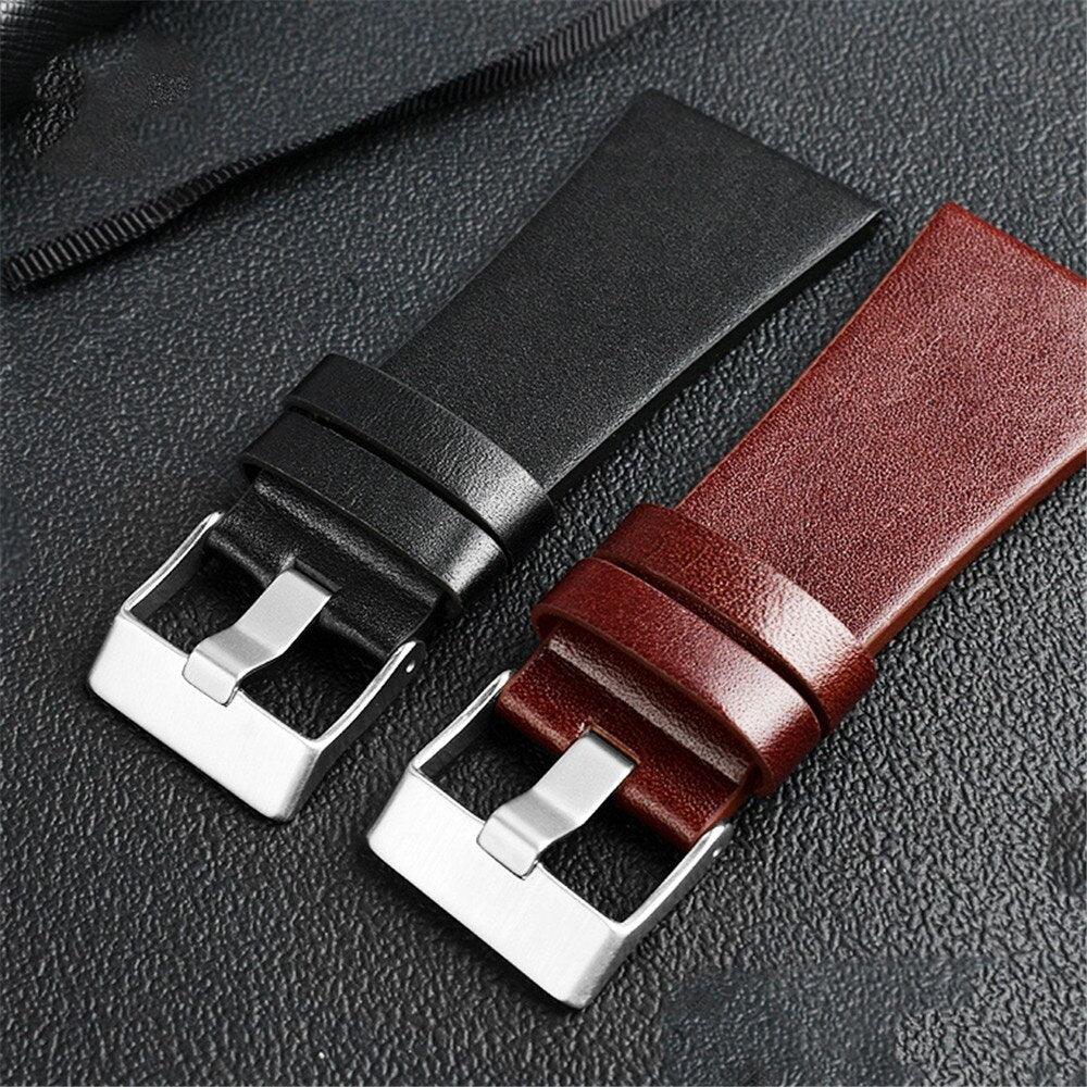 Retro Genuine Leather Wrist Band for Diesel - watchband.direct