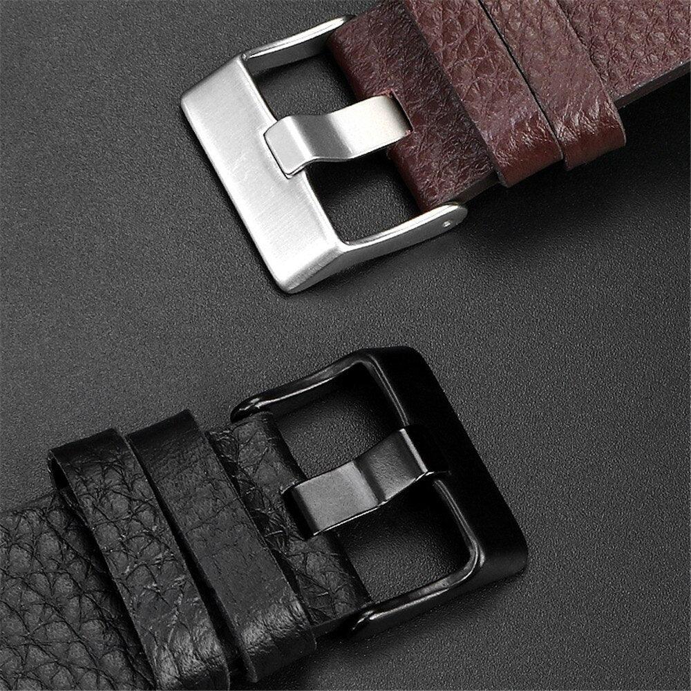 Retro Genuine Leather Wrist Band for Diesel - watchband.direct