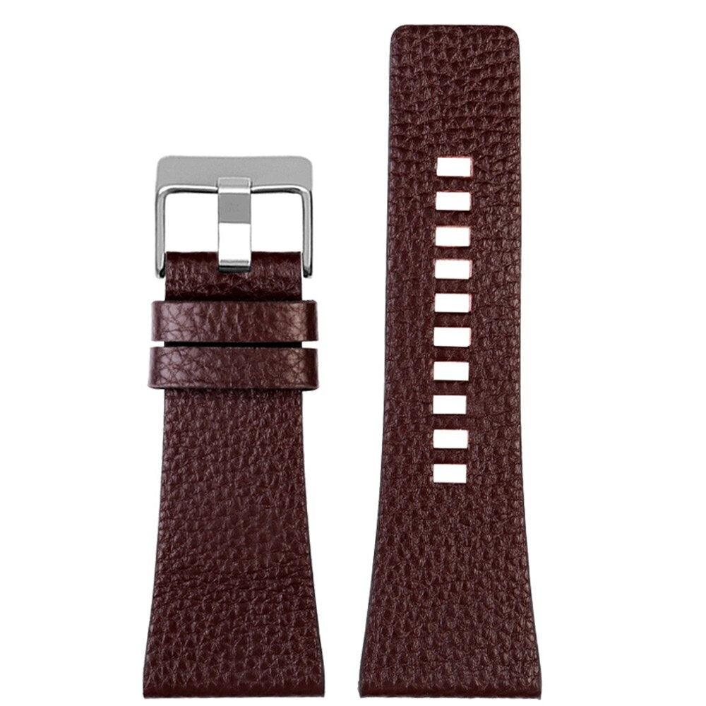 Retro Genuine Leather Wrist Band for Diesel - watchband.direct