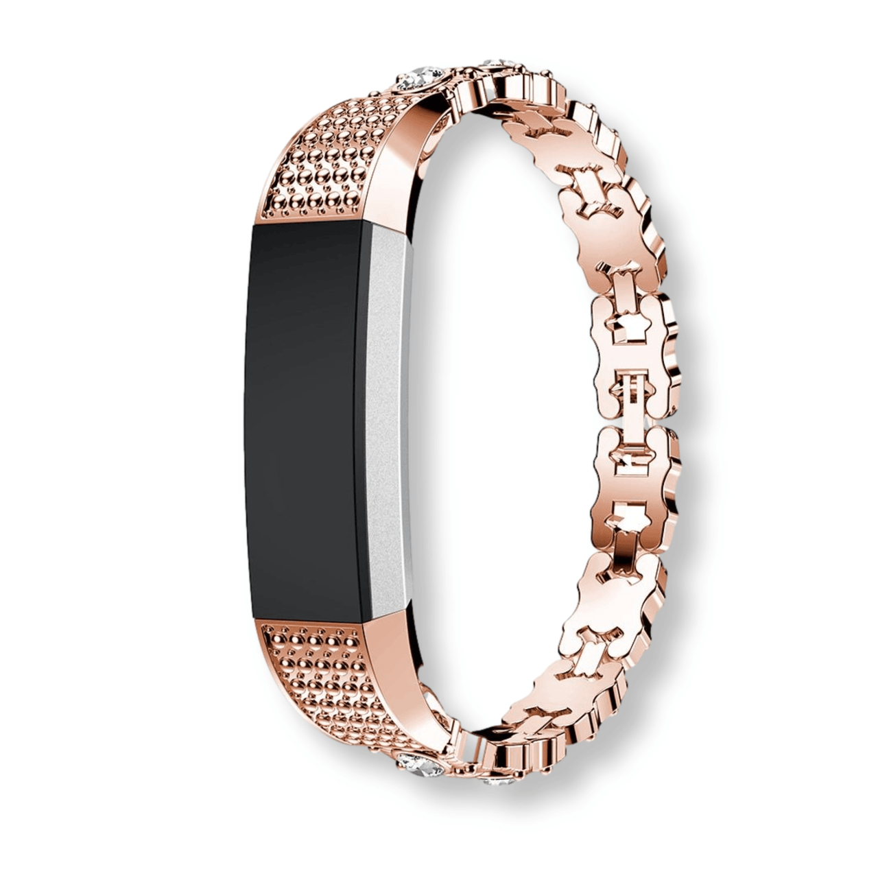 Rhinestone Stainless Steel Bracelet for Fitbit Alta / HR - watchband.direct