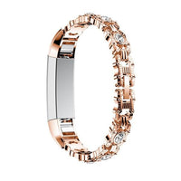 Thumbnail for Rhinestone Stainless Steel Bracelet for Fitbit Alta / HR - watchband.direct