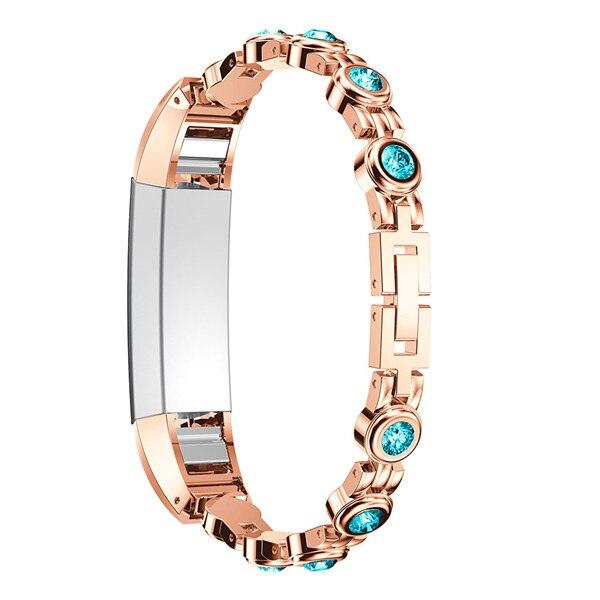 Rhinestones Stainless Steel Strap for Fitbit Alta / HR - watchband.direct