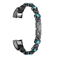 Thumbnail for Rhinestones Stainless Steel Strap for Fitbit Alta / HR - watchband.direct