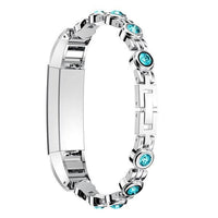 Thumbnail for Rhinestones Stainless Steel Strap for Fitbit Alta / HR - watchband.direct