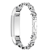 Thumbnail for Rhinestones Stainless Steel Strap for Fitbit Alta / HR - watchband.direct