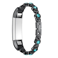 Thumbnail for Rhinestones Stainless Steel Strap for Fitbit Alta / HR - watchband.direct