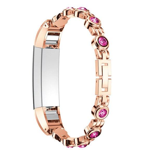 Rhinestones Stainless Steel Strap for Fitbit Alta / HR - watchband.direct