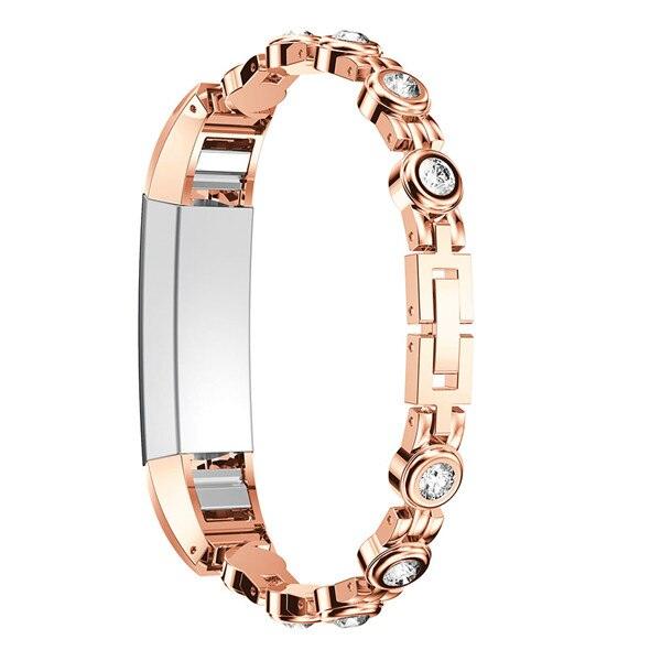 Rhinestones Stainless Steel Strap for Fitbit Alta / HR - watchband.direct