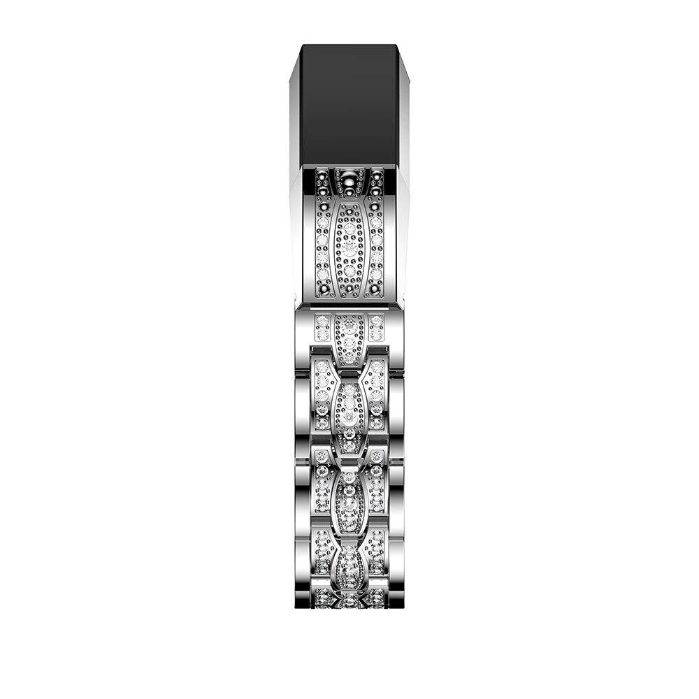 Shiny Stainless Steel Replacement Bracelet for Fitbit Alta / HR - watchband.direct