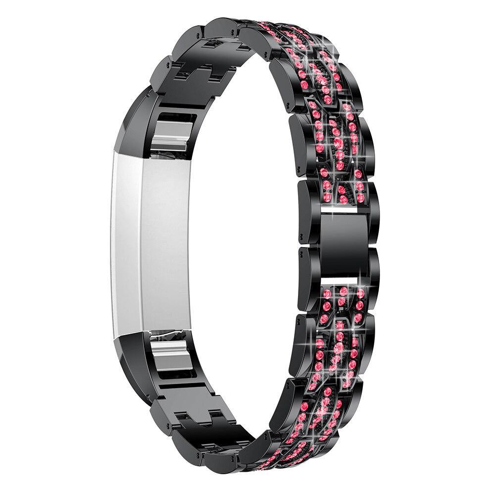 Shiny Stainless Steel Replacement Bracelet for Fitbit Alta / HR - watchband.direct