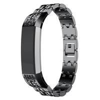 Thumbnail for Shiny Stainless Steel Replacement Bracelet for Fitbit Alta / HR - watchband.direct