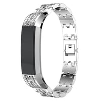 Thumbnail for Shiny Stainless Steel Replacement Bracelet for Fitbit Alta / HR - watchband.direct