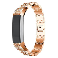 Thumbnail for Shiny Stainless Steel Replacement Bracelet for Fitbit Alta / HR - watchband.direct