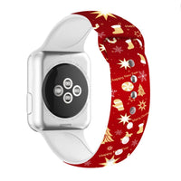 Thumbnail for Silicone Christmas Strap For Apple Watch - watchband.direct