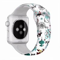 Thumbnail for Silicone Christmas Strap For Apple Watch - watchband.direct